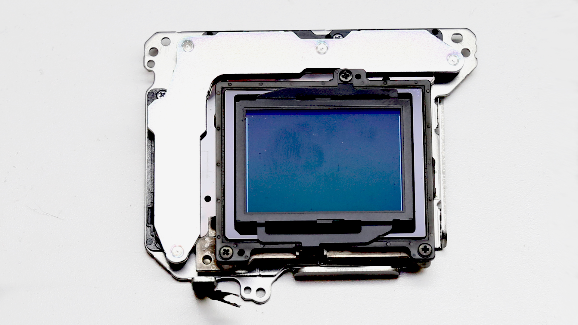 отпечаток пальца на матрице Sony Alpha 7 M3