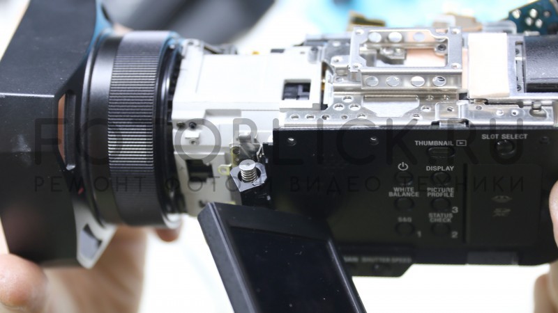 разбор камеры Sony PXW-Z90