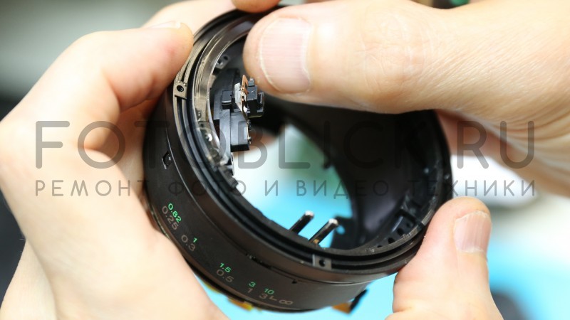 ремонт автофокуса Canon 28mm