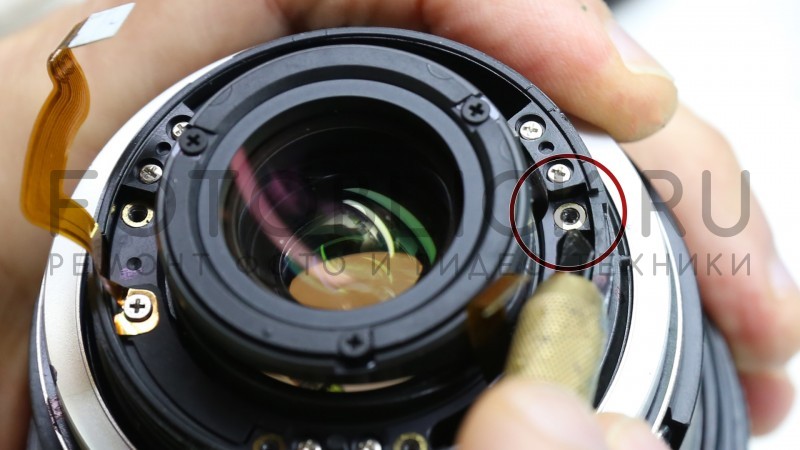 ремонт объектива Canon 24-70