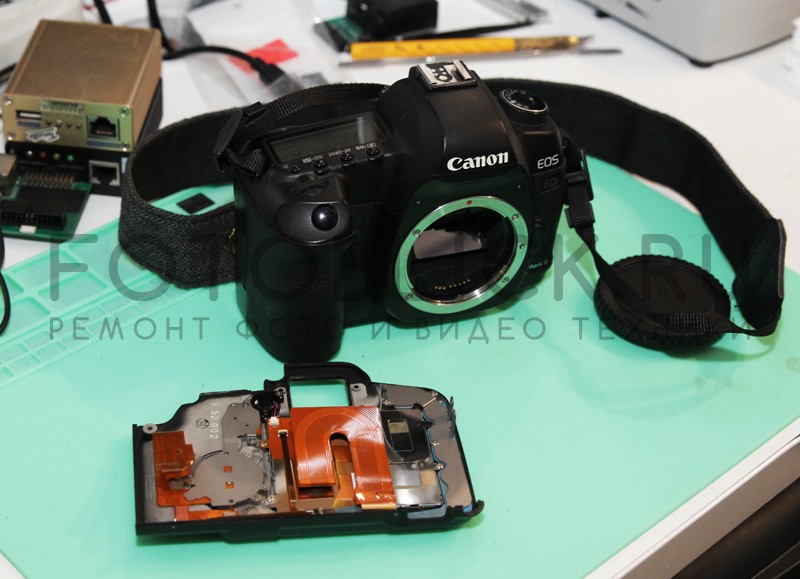 Кэнон 5Д Марк 2 разбор фотоаппарата