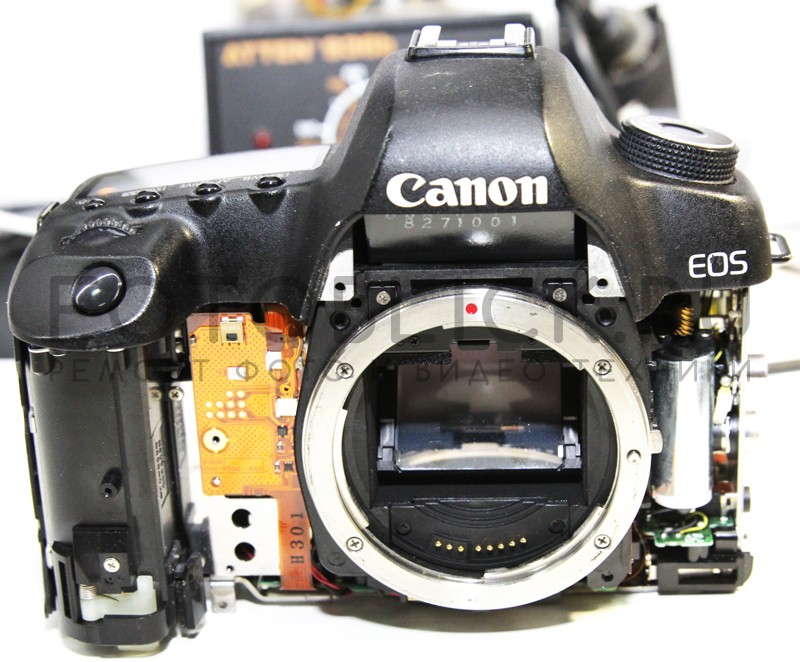 Canon EOS 5D Mark II разбор фотоаппарата