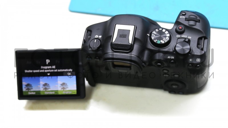 Canon R6 M2 не корректно работает переключатель режимов