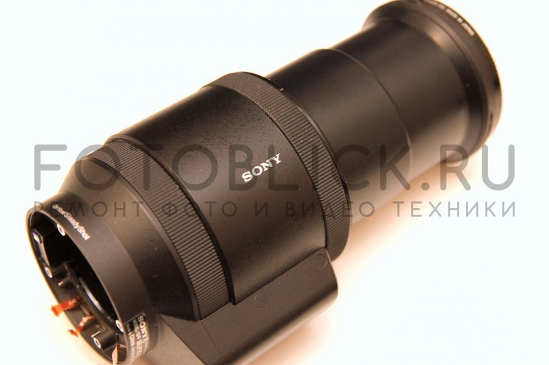 Ремонт объектива Sony 18-200mm