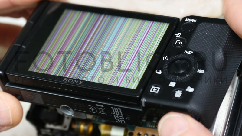 Sony Alpha ZV-E10 не работает дисплей