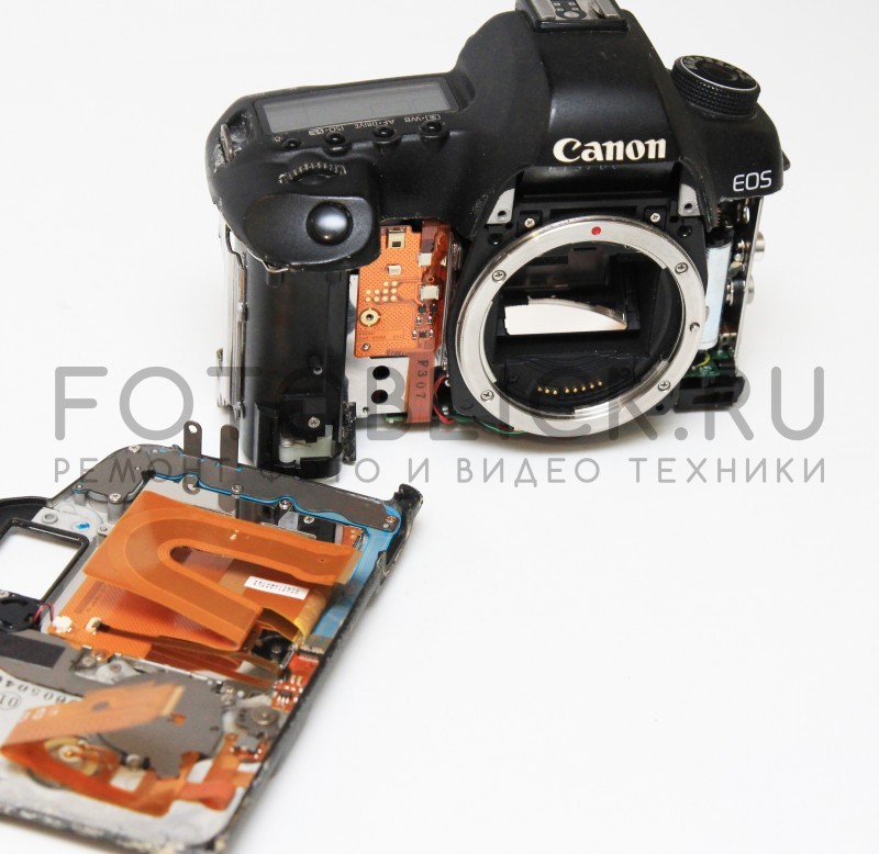 диагностика Canon 5D Mark II